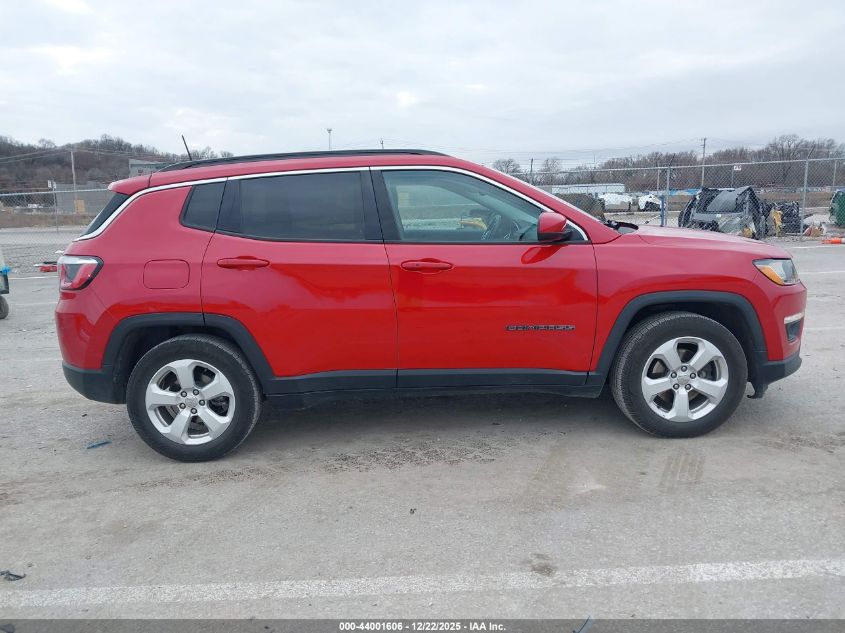 2019 Jeep Compass Latitude Fwd VIN: 3C4NJCBB2KT677477 Lot: 44001606