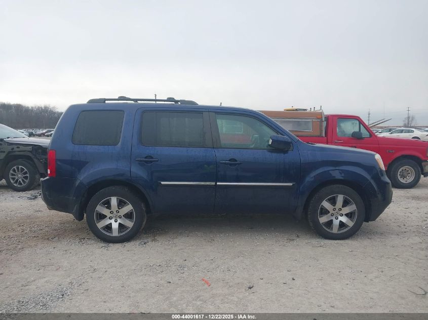 2015 Honda Pilot Touring VIN: 5FNYF4H92FB035810 Lot: 44001617