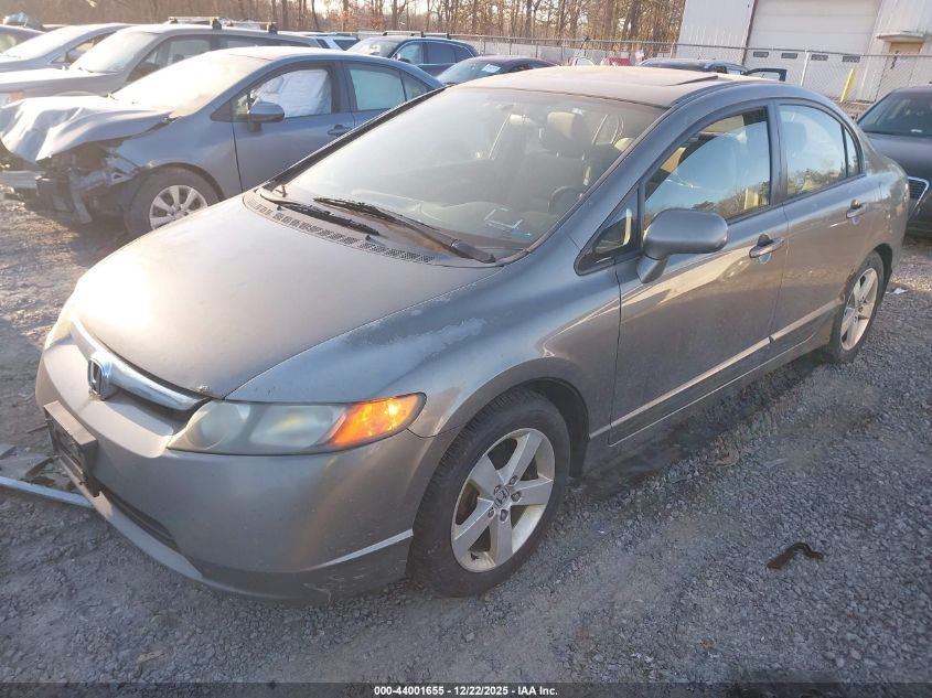 2008 Honda Civic Ex VIN: 2HGFA16878H524071 Lot: 44001655