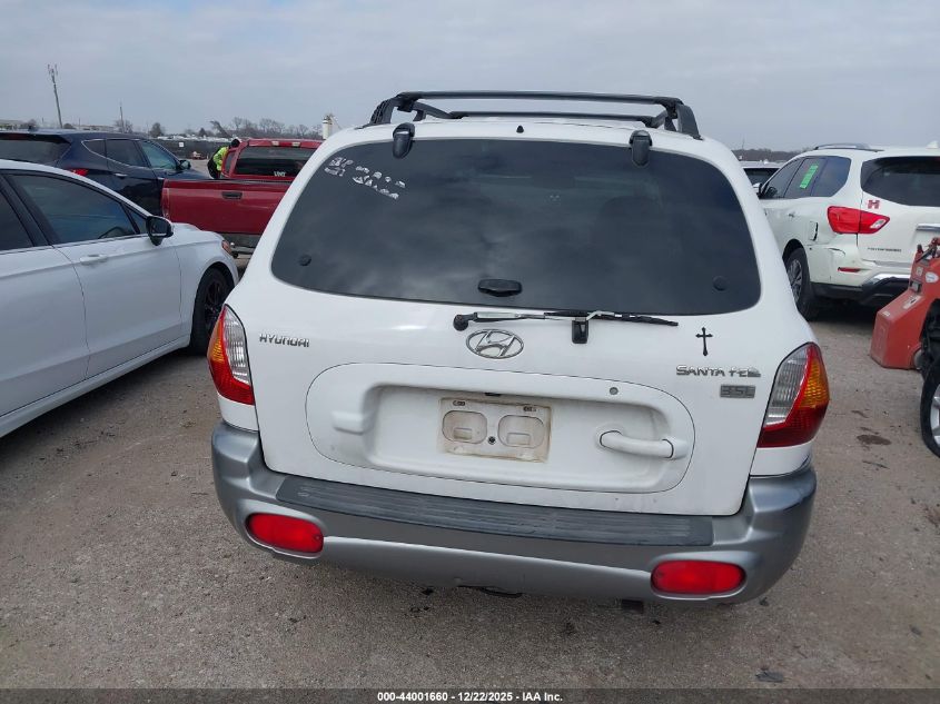 2003 Hyundai Santa Fe Gls/Lx VIN: KM8SC13E93U530778 Lot: 44001660