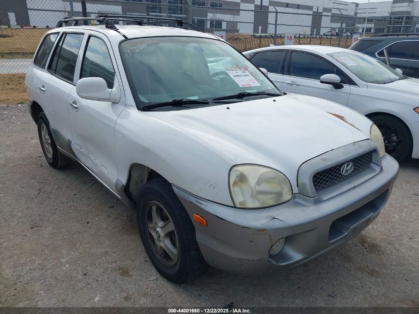 2003 Hyundai Santa Fe Gls/Lx VIN: KM8SC13E93U530778 Lot: 44001660