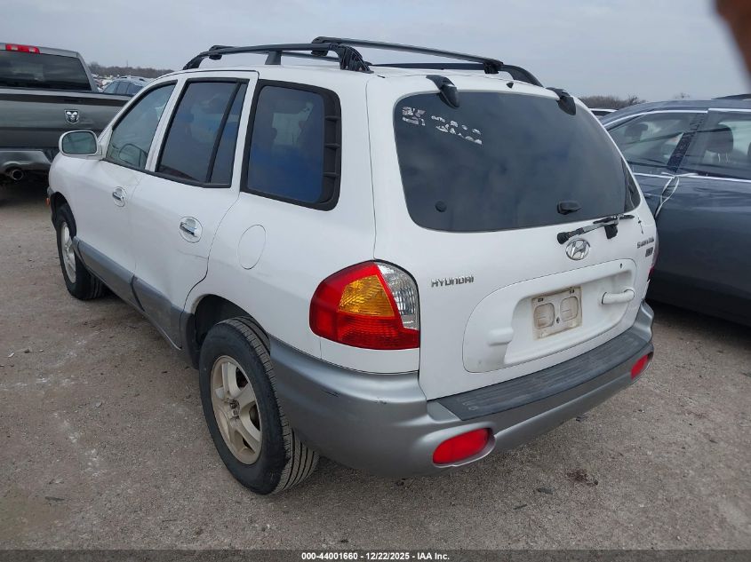 2003 Hyundai Santa Fe Gls/Lx VIN: KM8SC13E93U530778 Lot: 44001660