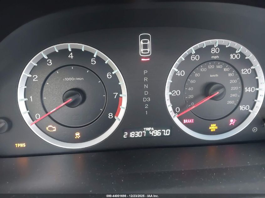 2011 Honda Accord 2.4 Ex-L VIN: 1HGCP2F83BA148286 Lot: 44001698