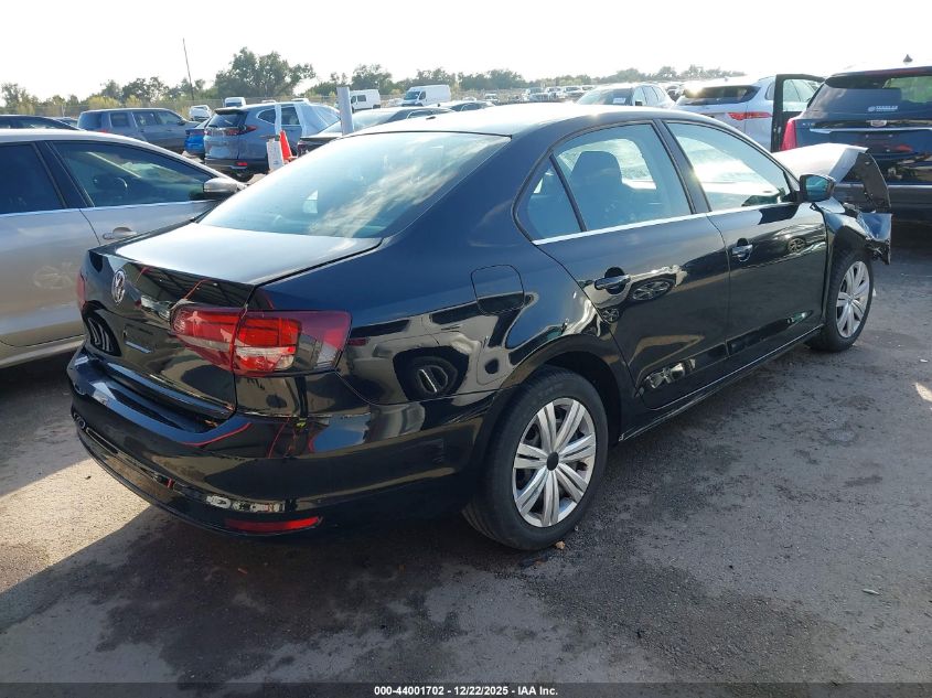 2017 Volkswagen Jetta 1.4T S VIN: 3VW2B7AJ9HM214879 Lot: 44001702