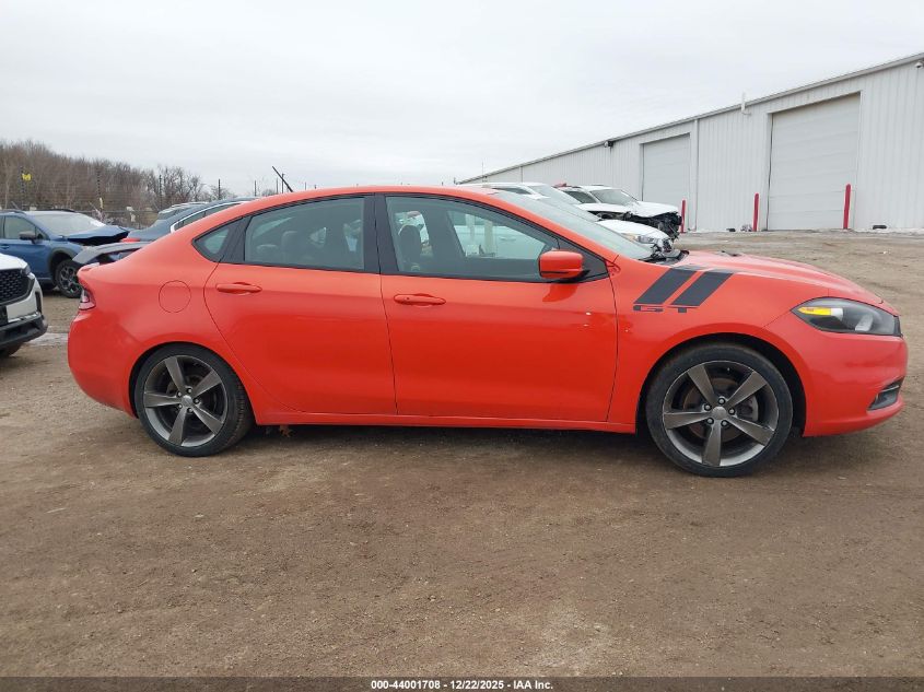 2016 Dodge Dart Gt VIN: 1C3CDFEB0GD680312 Lot: 44001708