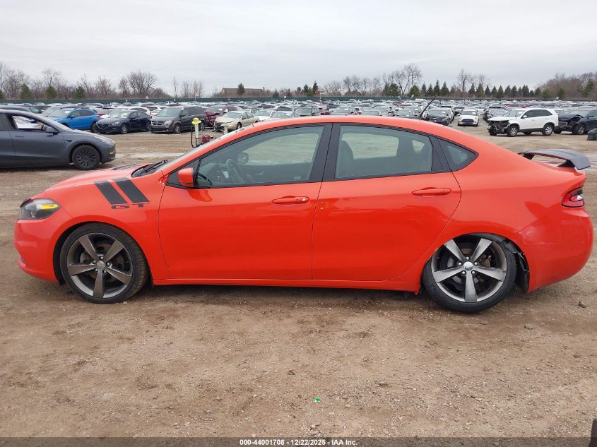 2016 Dodge Dart Gt VIN: 1C3CDFEB0GD680312 Lot: 44001708