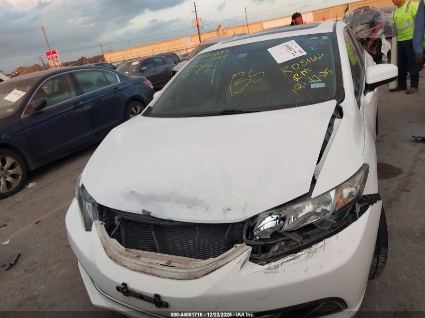 2014 Honda Civic Ex VIN: 19XFB2F83EE058812 Lot: 44001716