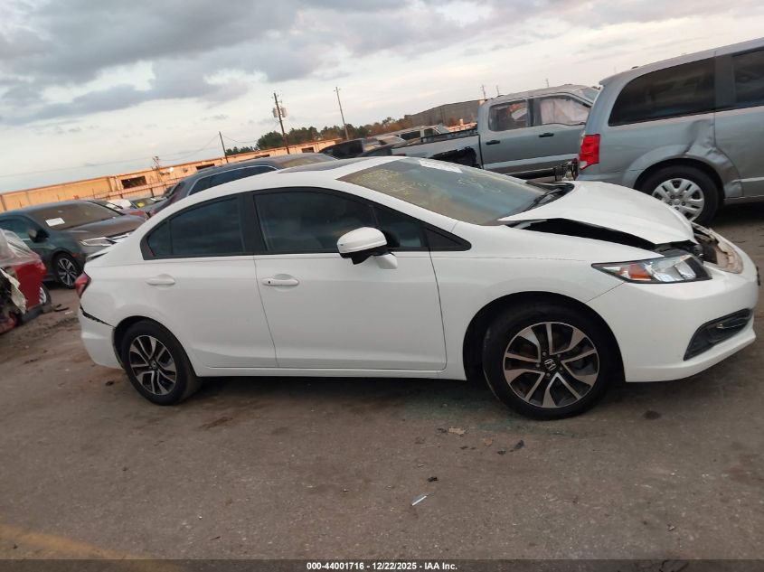 2014 Honda Civic Ex VIN: 19XFB2F83EE058812 Lot: 44001716