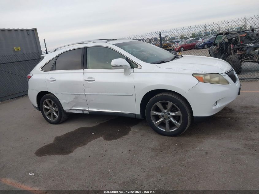 2010 Lexus Rx 350 VIN: JTJZK1BAXA2405718 Lot: 44001733
