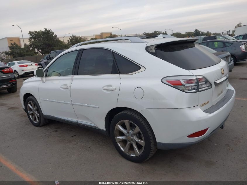2010 Lexus Rx 350 VIN: JTJZK1BAXA2405718 Lot: 44001733