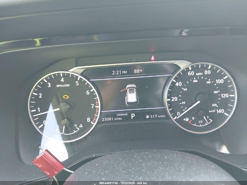 2025 Nissan Pathfinder Sv Fwd VIN: 5N1DR3BA6SC210789 Lot: 44001745