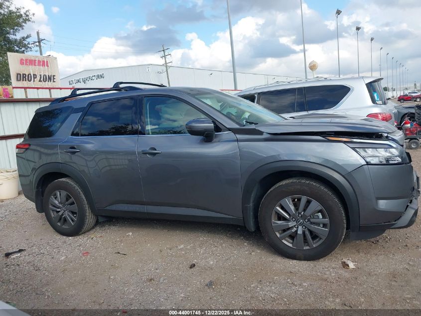 2025 Nissan Pathfinder Sv Fwd VIN: 5N1DR3BA6SC210789 Lot: 44001745