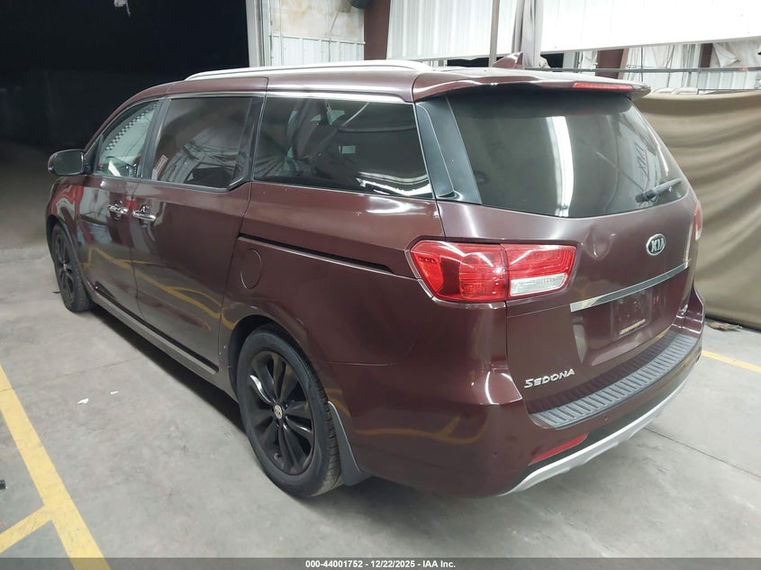 2016 Kia Sedona Sx Luxury