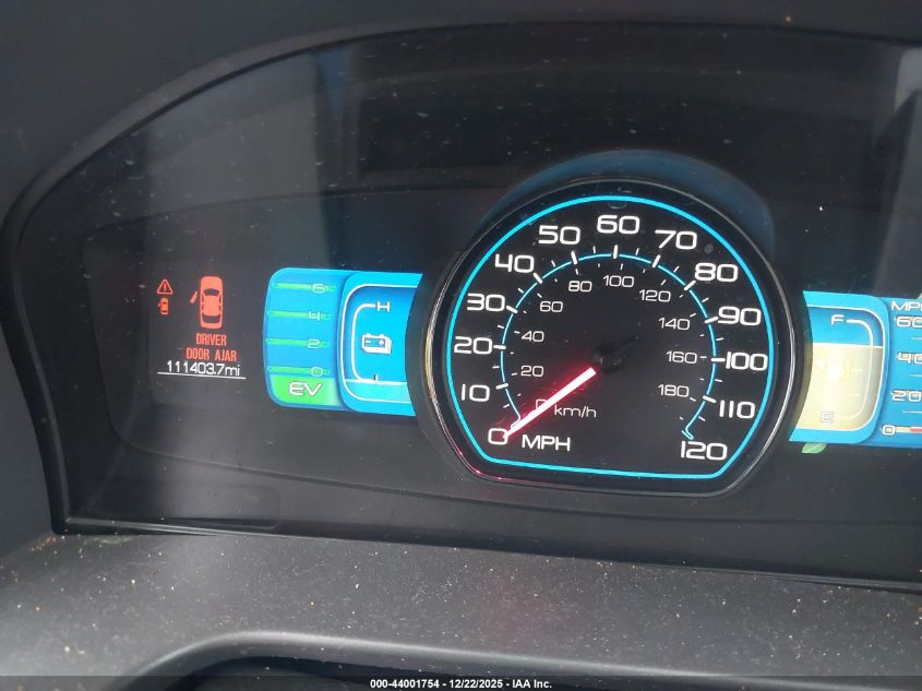 2012 Ford Fusion Hybrid VIN: 3FADP0L31CR238159 Lot: 44001754