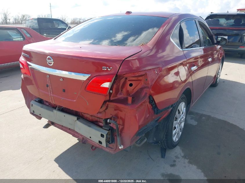 2016 Nissan Sentra Sv VIN: 3N1AB7AP4GY229643 Lot: 44001808