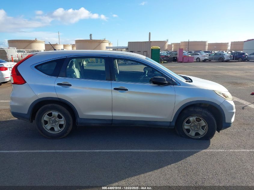 2016 Honda Cr-V Lx VIN: 2HKRM3H31GH533452 Lot: 44001810