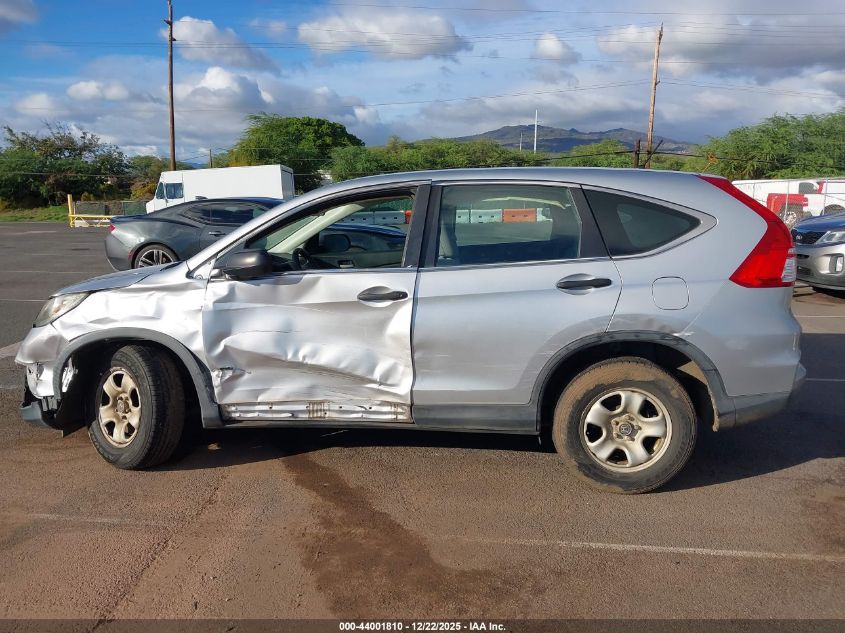 2016 Honda Cr-V Lx VIN: 2HKRM3H31GH533452 Lot: 44001810