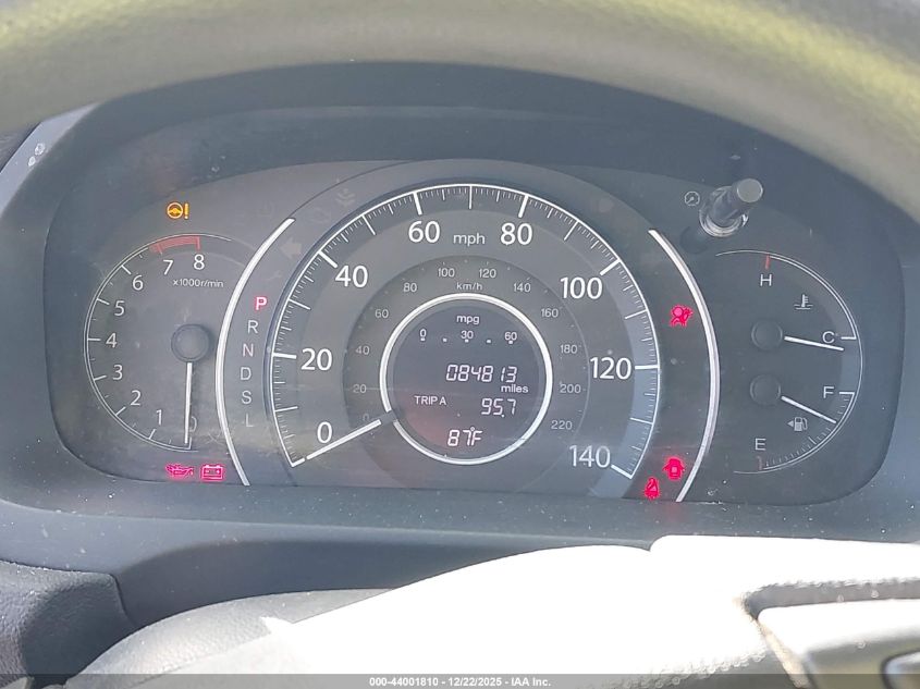 2016 Honda Cr-V Lx VIN: 2HKRM3H31GH533452 Lot: 44001810