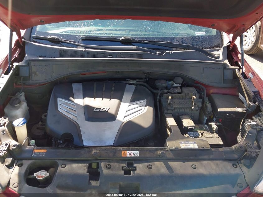 2016 Hyundai Santa Fe Se VIN: KM8SMDHF8GU154581 Lot: 44001813