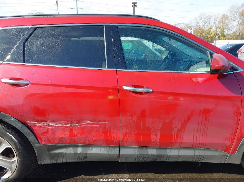 2016 Hyundai Santa Fe Se VIN: KM8SMDHF8GU154581 Lot: 44001813