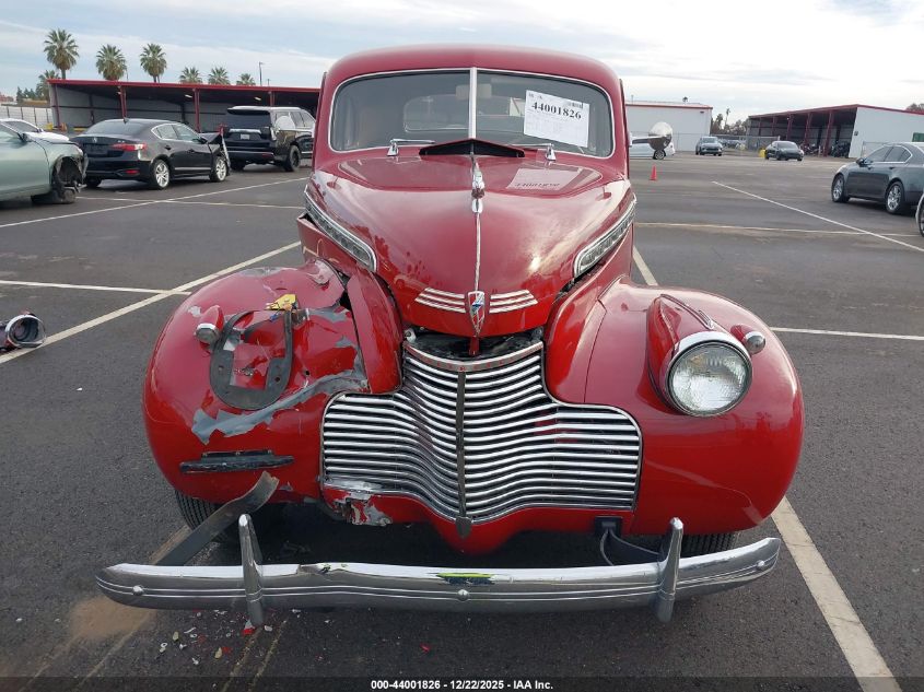 1940 Chev Special Deluxe VIN: 3174900 Lot: 44001826