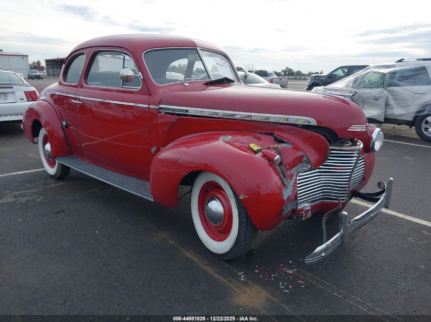 1940 Chev Special Deluxe VIN: 3174900 Lot: 44001826