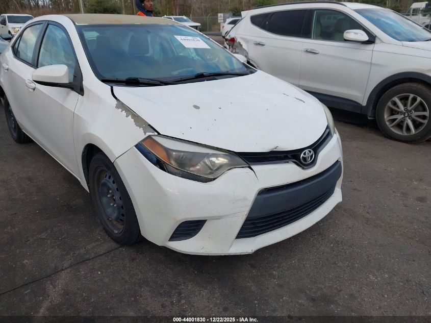 2014 Toyota Corolla Le VIN: 5YFBURHE5EP084668 Lot: 44001830