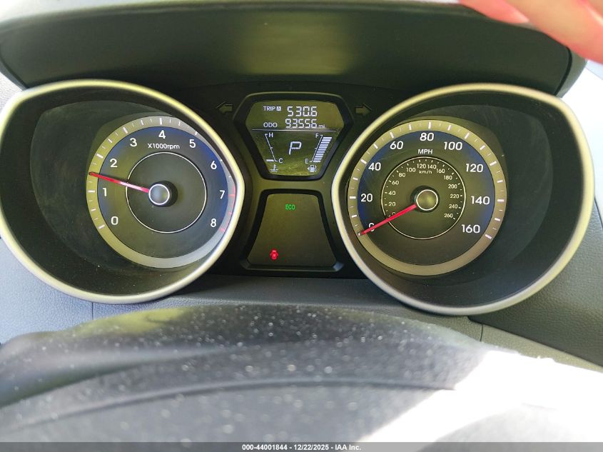 2013 Hyundai Elantra Gs VIN: KMHDH6AE2DU009266 Lot: 44001844