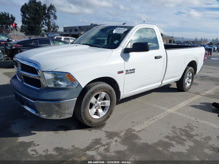 Vin: 3c6jr6dt4fg531277, lot: 44497588, ram 1500 tradesman 20152