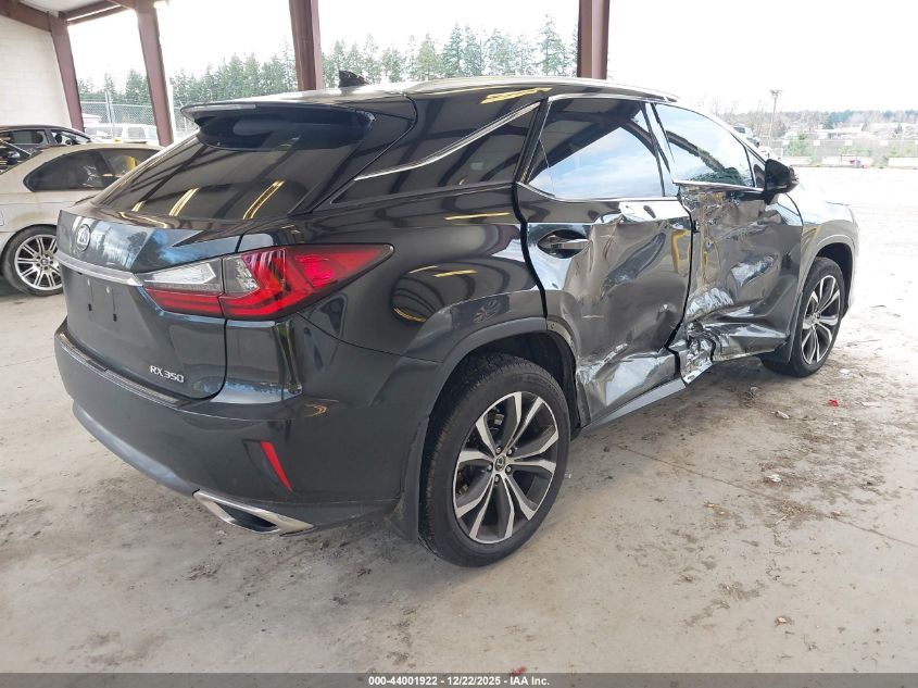2018 Lexus Rx 350 VIN: 2T2BZMCA4JC138993 Lot: 44001922