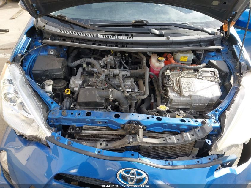 2013 Toyota Prius C Three VIN: JTDKDTB31D1539930 Lot: 44001937