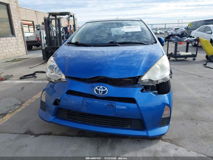 2013 Toyota Prius C Three VIN: JTDKDTB31D1539930 Lot: 44001937