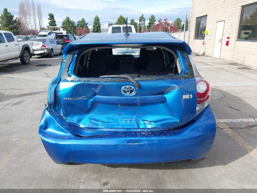 2013 Toyota Prius C Three VIN: JTDKDTB31D1539930 Lot: 44001937