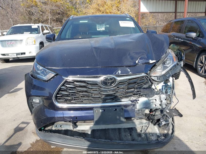 2021 Toyota Highlander Platinum VIN: 5TDFZRBH8MS110417 Lot: 44001972