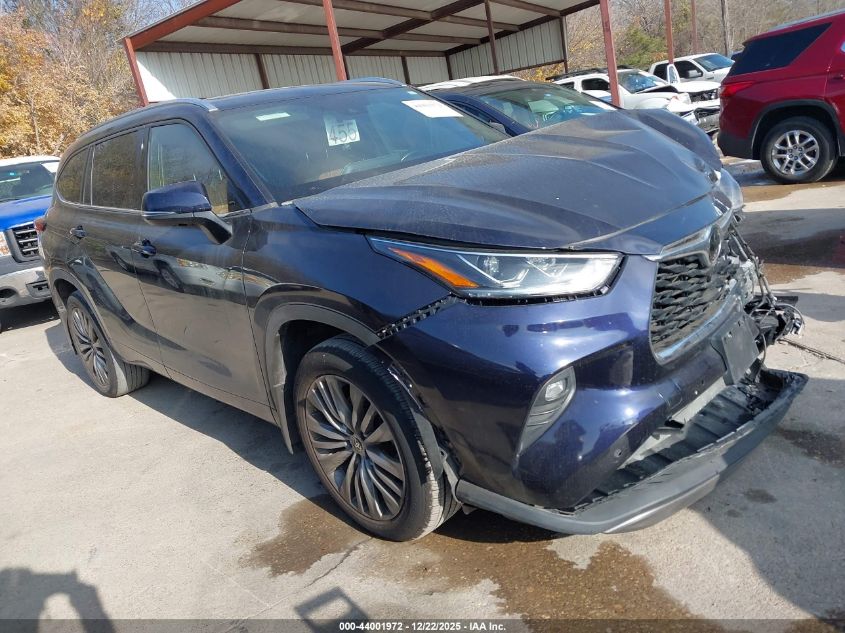 2021 Toyota Highlander Platinum VIN: 5TDFZRBH8MS110417 Lot: 44001972