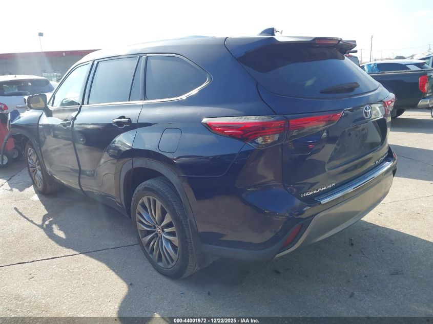 2021 Toyota Highlander Platinum VIN: 5TDFZRBH8MS110417 Lot: 44001972