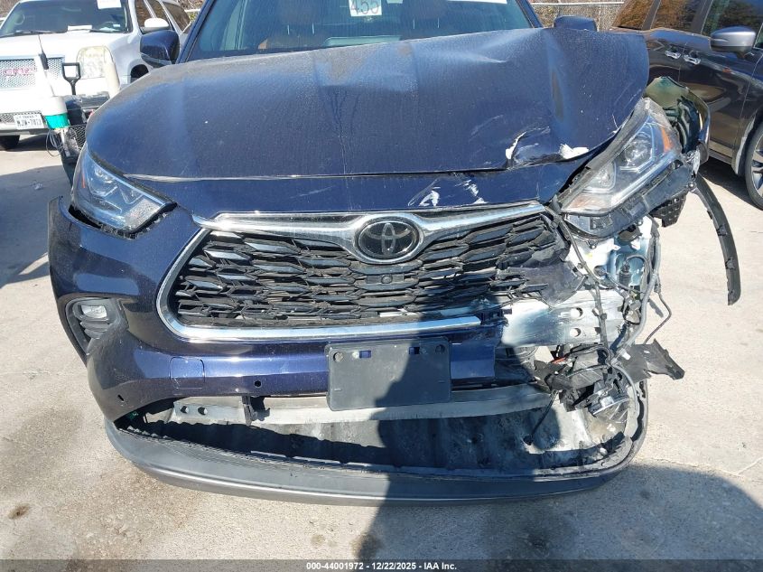 2021 Toyota Highlander Platinum VIN: 5TDFZRBH8MS110417 Lot: 44001972