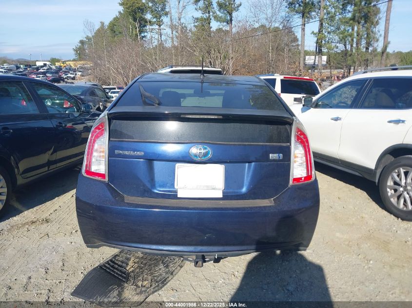 2013 Toyota Prius Two VIN: JTDKN3DU2D0350938 Lot: 44001986