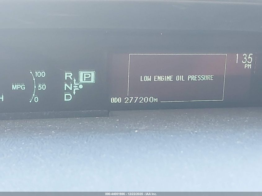 2013 Toyota Prius Two VIN: JTDKN3DU2D0350938 Lot: 44001986