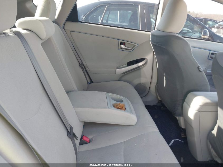 2013 Toyota Prius Two VIN: JTDKN3DU2D0350938 Lot: 44001986