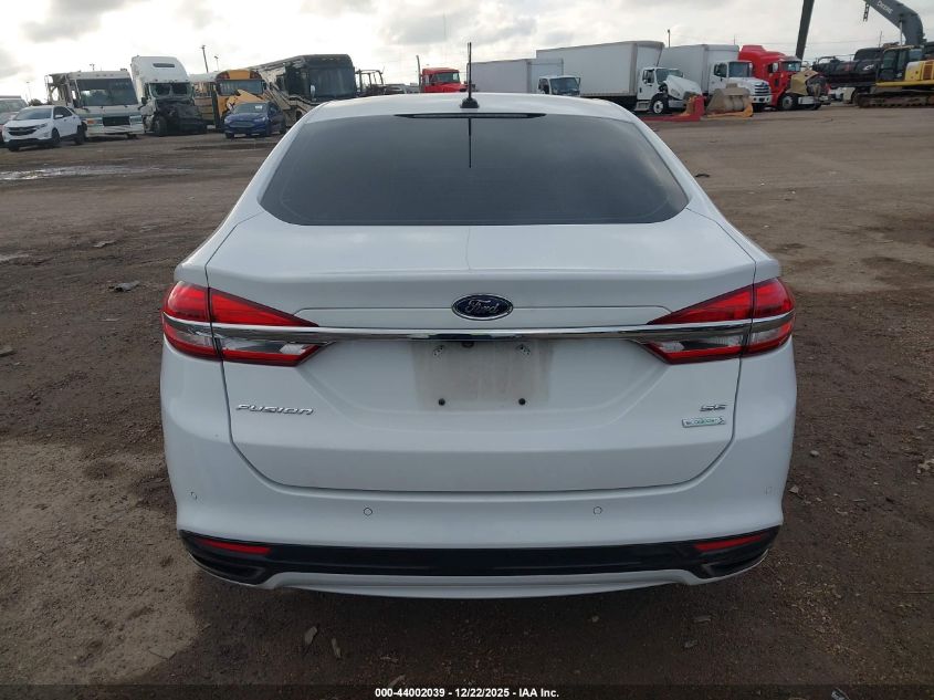 2018 Ford Fusion Se VIN: 3FA6P0H93JR113456 Lot: 44002039