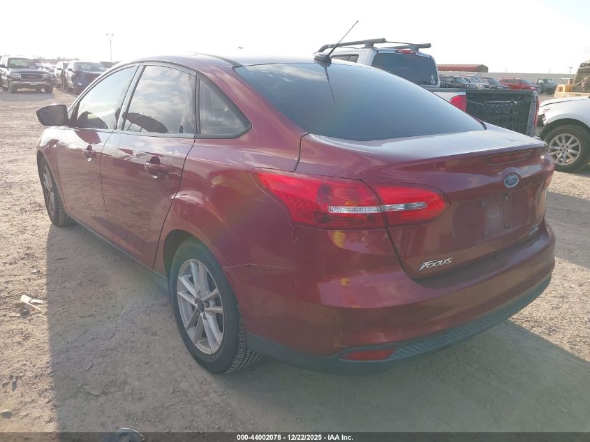 2016 Ford Focus Se VIN: 1FADP3F28GL379173 Lot: 44002078