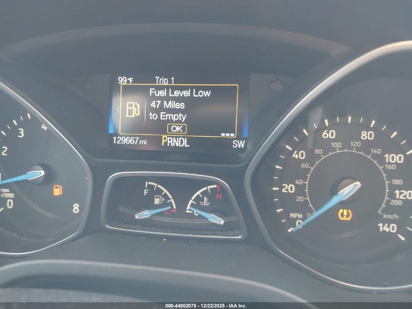 2016 Ford Focus Se VIN: 1FADP3F28GL379173 Lot: 44002078