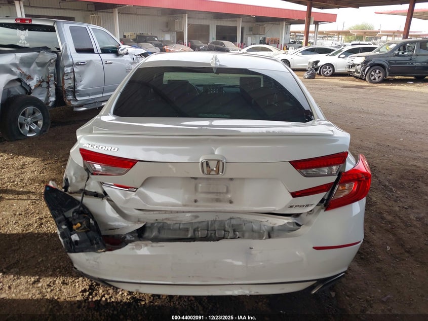 VIN 1HGCV1F38JA095992 2018 HONDA ACCORD SPORT