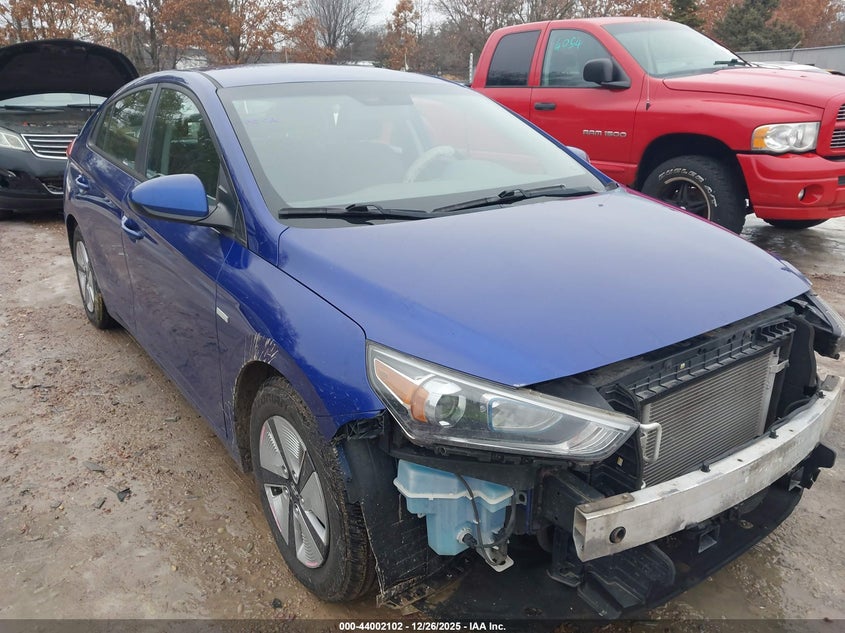 KMHC65LC6KU179389 2019 Hyundai Ioniq Hybrid Blue auction photo 1