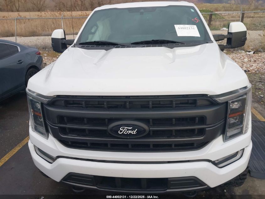 2021 Ford F-150 Lariat VIN: 1FTFW1E8XMFB21411 Lot: 44002131