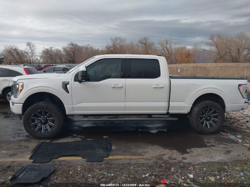 2021 Ford F-150 Lariat VIN: 1FTFW1E8XMFB21411 Lot: 44002131