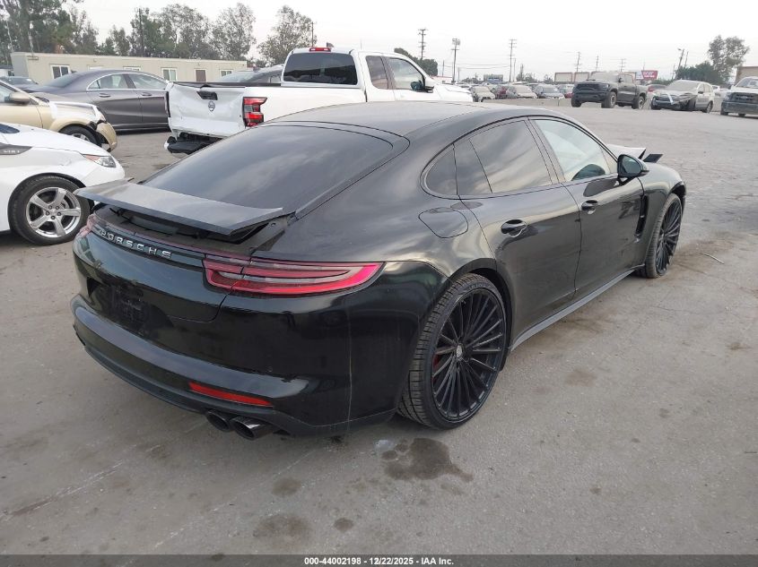 2018 Porsche Panamera 4 VIN: WP0AA2A73JL100554 Lot: 44002198