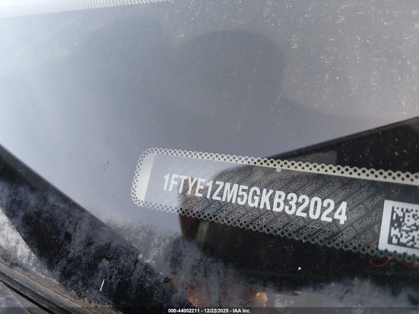 2016 Ford Transit-150 VIN: 1FTYE1ZM5GKB32024 Lot: 44002211