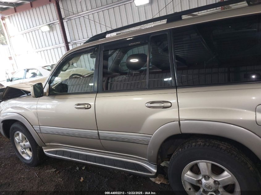 2005 Toyota Land Cruiser V8 VIN: JTEHT05J852080134 Lot: 44002213